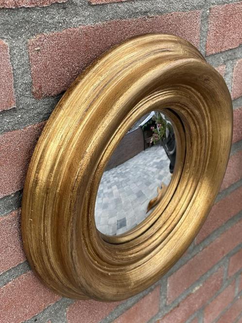 Ronde bolle spiegel, Huis en Inrichting, Woonaccessoires | Spiegels, Zo goed als nieuw, Minder dan 50 cm, Minder dan 100 cm, Rond