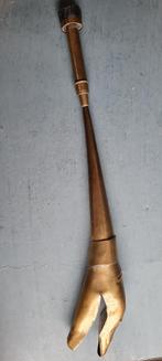 Corne de serpent ancienne en cuivre antique NICE SOUND, Antiquités & Art, Enlèvement ou Envoi, Cuivre