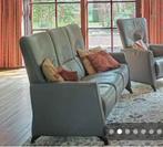 Lederen salon Himolla, 3-zit zetel, 2 m, kleur taupe, Huis en Inrichting, Zetels | Zetels, Ophalen