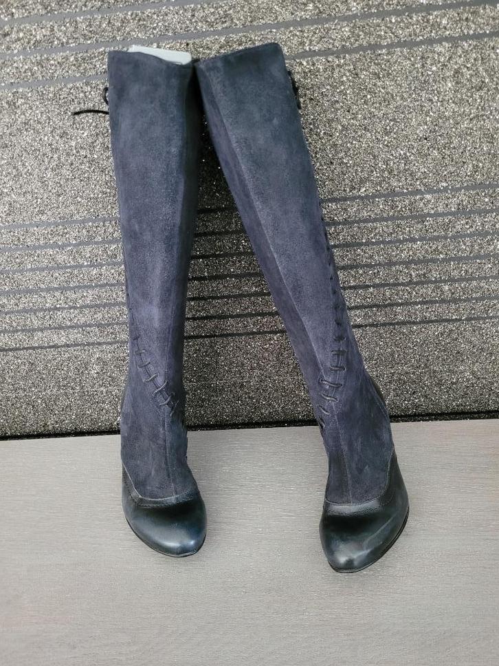 Laarzen, Kleding | Dames, Schoenen, Hoge laarzen, Blauw, Ophalen
