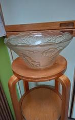 Grote stevige vintage fruitschaal met druiven, Mortsel, Ophalen