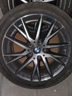 4 Jantes 17'' BMW Original pneus WINTER, Ophalen, Banden en Velgen, 17 inch, Winterbanden