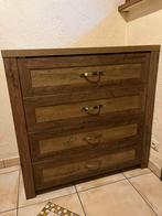 mooie commode hal kast 100 x 100 x 43 ongeveer met 4 schuive, Huis en Inrichting, Ophalen, Gebruikt