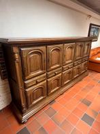Massief eiken dressoir, Huis en Inrichting, Kasten | Dressoirs, Ophalen, Zo goed als nieuw