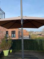 Tuin parasol met granieten verrijdbare voet 120KG, Tuin en Terras, Ophalen, 3 tot 4 meter, Kantelbaar, Zweefparasol