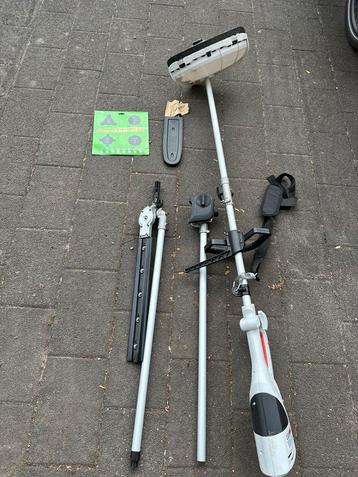 Bosmaaier 4-in-1 1400Watt Mes-Spoel-Heggenschaar-Kettingzaag beschikbaar voor biedingen