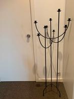 Smeedijzeren staande kandelaar, Huis en Inrichting, Ophalen of Verzenden, Zo goed als nieuw