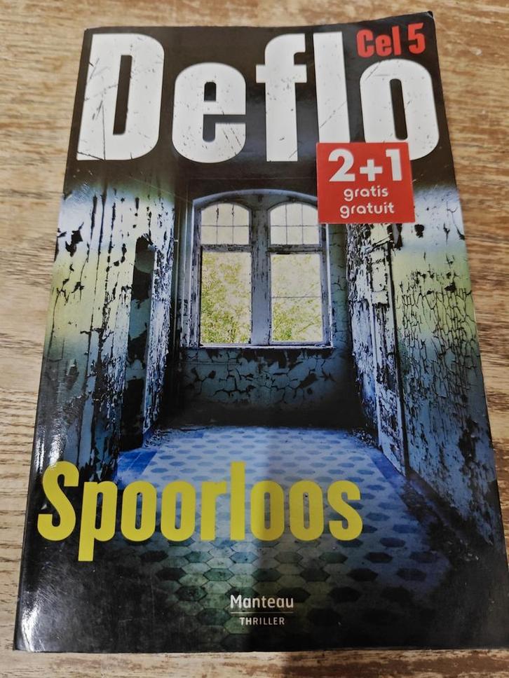 Luc Deflo - Spoorloos, Boeken, Thrillers, Zo goed als nieuw, Ophalen