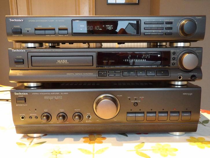 Stéréo TECHNICS - SU-A600 - SL-PG560A - ST-G350, TV, Hi-fi & Vidéo, Chaîne Hi-fi, Comme neuf, Lecteur CD, Tuner ou Radio, Autres marques