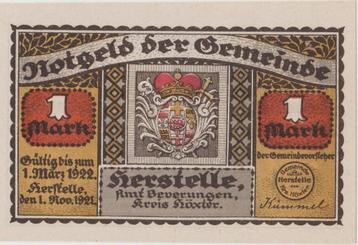 Notgeld 1 mark 1922