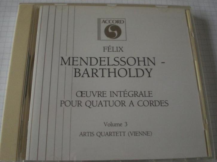 CD: Félix Mendelssohn-Bartholdy - Vol. 3, Cd's en Dvd's, Cd's | Overige Cd's, Gebruikt, Ophalen of Verzenden