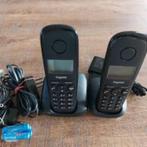 Draadloze telefoon Gigaset A170H, Télécoms, Téléphones fixes | Combinés & sans fil, Comme neuf, À Faible Émission d'Ondes, 2 combinés