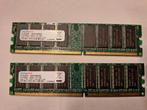 2x 1GB Kingston RAM DDR333 (PC2700) SO-DIMM – goede staat, Gebruikt, PC2700, Ophalen of Verzenden, DDR