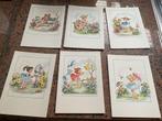 Set(24st) prachtige oude onbeschreven kinderkaarten, Ophalen of Verzenden
