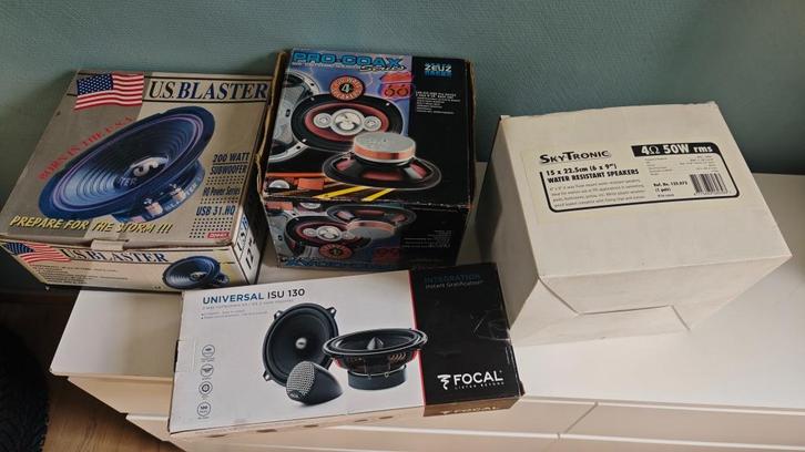 Auto subwoofers en luidsprekers, Auto diversen, Autospeakers, Nieuw, Ophalen