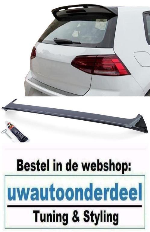 Dakspoiler GTI Look Spoiler glans Zwart Geschikt Voor VW Gol, Auto diversen, Tuning en Styling, Verzenden