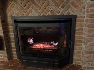 inbouw houtkachel Prisma van Bodart & Gonay, Huis en Inrichting, Ophalen, Hout, Inbouw, Houtkachel