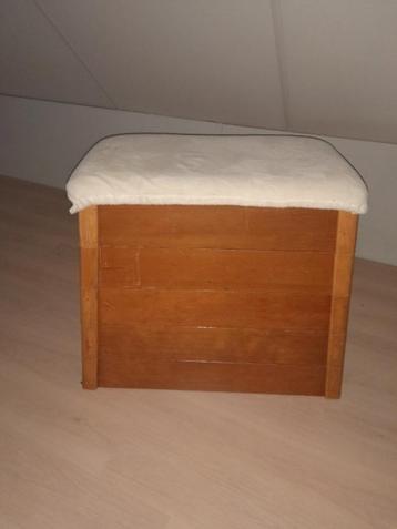 vintage turnplint, Enlèvement, Utilisé, Brun, Matériel