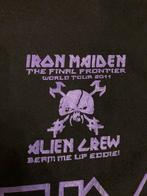 Iron Maiden crew shirt ‘11 XL, Kleding | Heren, T-shirts, Zwart, Maat 56/58 (XL), Ophalen of Verzenden, Gedragen