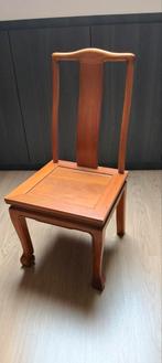 8 teaken stoelen, Kinderen en Baby's, Kinderkamer | Tafels en Stoelen, Ophalen of Verzenden, Zo goed als nieuw, Stoel(en)