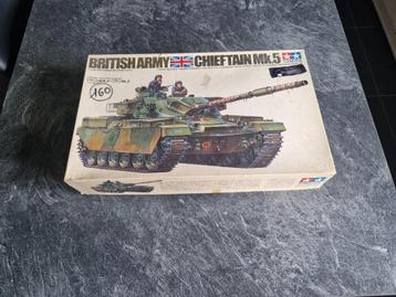 modelbouw Chieftain mk 5 tank Tamiya 1/35, Neuf, Tank, Enlèvement ou Envoi, 1:32 à 1:50