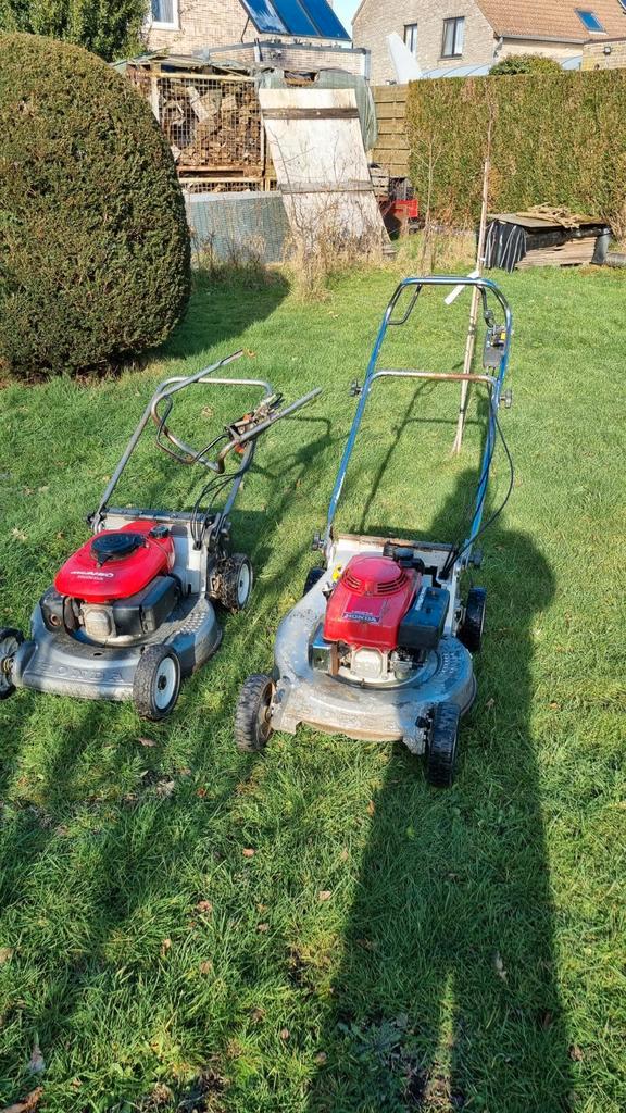 2 x honda grasmaaier voor onderdelen, Tuin en Terras, Grasmaaiers, Ophalen