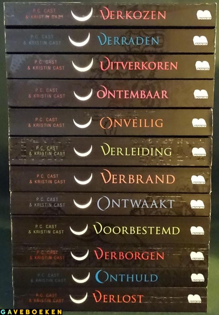 Huis Van De Nacht - P.C Cast & Kristin Cast - De Boekerij -, Boeken, Fantasy, Gelezen, Ophalen of Verzenden