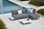 Loungeset Puglia Exterioo, Ophalen, 4 zitplaatsen, Aluminium, Zo goed als nieuw