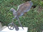 statue d un perroquet sur un vélo en bronze ..., Enlèvement ou Envoi, Neuf