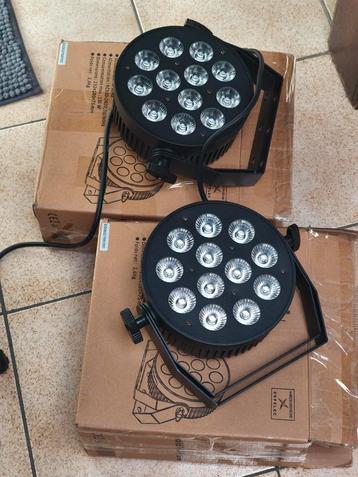 10 x led 10x10w Nicols aster par 1210 beschikbaar voor biedingen