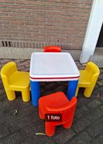 Little Tikes tafeltje met 4 stoelen voor peuter, Kinderen en Baby's, Ophalen of Verzenden