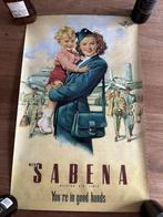 Sabena poster, Collections, Enlèvement ou Envoi, Neuf