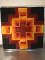 Kinetisch wandtapijt van  Franse kunstenaar Patrice Allart,, Antiek en Kunst, Kunst | Schilderijen | Abstract, Ophalen