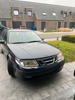 Saab 9-5 Vector 2.2 TID 2004 260 000 km, Auto's, Saab, Beige, Blauw, Leder, 5 deurs