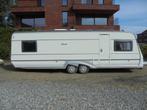LMC Favorit,3/2007,7 slp/vast+stapelbed+rondzit,airco,1e eig, Caravans en Kamperen, Caravans, Ringverwarming, 7 tot 8 meter, Particulier