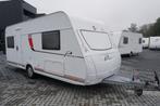 Mooie 4pers.Burstner met mover, kleine voortent, rondzit, fr, Caravans en Kamperen, Caravans, Mover, Rondzit, Frans bed, Bedrijf