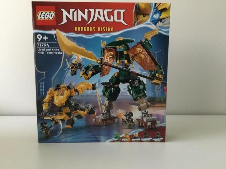 LEGO 71794 Les robots de l'équipe ninja de Lloyd et Arin, Enfants & Bébés, Jouets | Duplo & Lego, Neuf, Lego, Ensemble complet