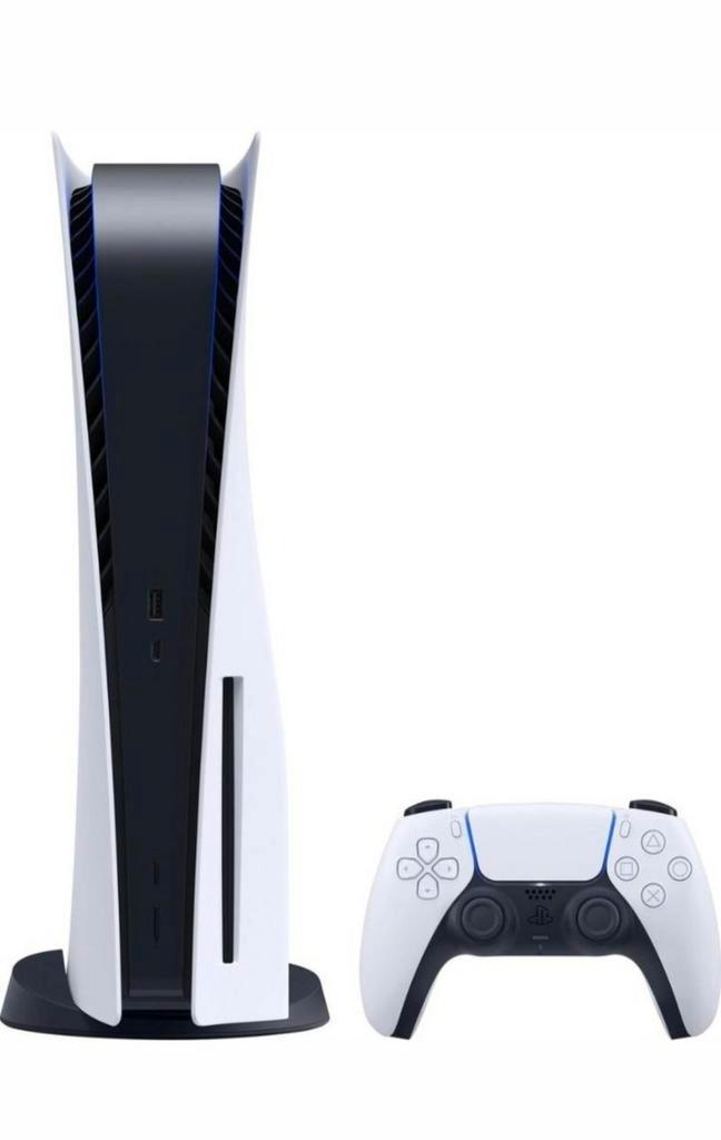 Ps5 disk versie, Games en Spelcomputers, Spelcomputers | Sony PlayStation 5, Zo goed als nieuw, Ophalen