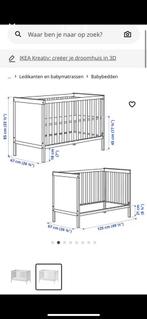 Babybed ikea, Ophalen, Gebruikt, Minder dan 140 cm, Matras