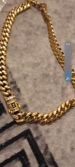 Colier doré  très  belle, Bijoux, Sacs & Beauté, Enlèvement ou Envoi, Comme neuf