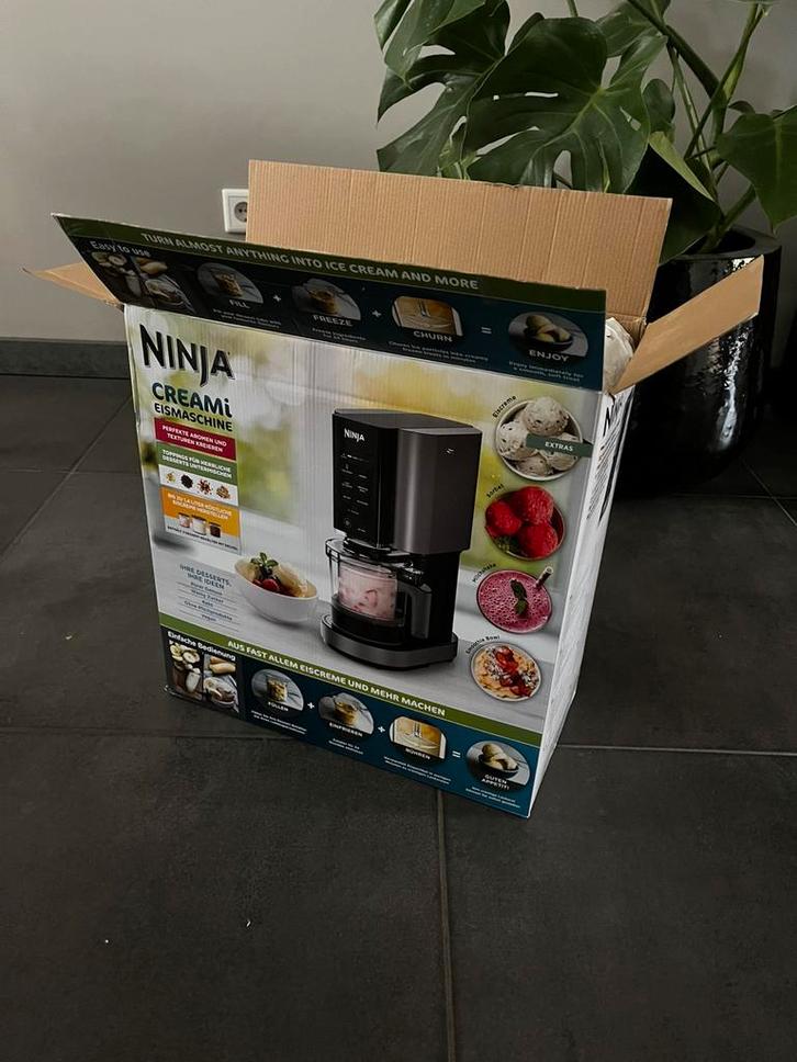 Ninja creami - ijsmaker - orginele doos - nc300eu, Electroménager, Machines à glace, Comme neuf, Enlèvement