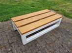 Tuinbank/ bijzettafel, Huis en Inrichting, Tafels | Bijzettafels, Ophalen, Minder dan 45 cm, Design, 55 tot 75 cm