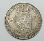 ZELDZAME  NEDERLAND KM #123 „2 1/2 GULDEN” UIT 1898 P PANDER, Ophalen of Verzenden, Overige landen, Losse munt, Zilver