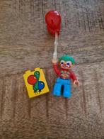 Lego duplo minifiguur clown met balonnen, Ophalen of Verzenden, Zo goed als nieuw, Losse stenen, Duplo