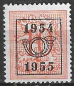 Belgie 1954/1955 - OBP 646pre - Opdruk E - 10 c. (ZG), Timbres & Monnaies, Timbres | Europe | Belgique, Sans gomme, Envoi, Non oblitéré