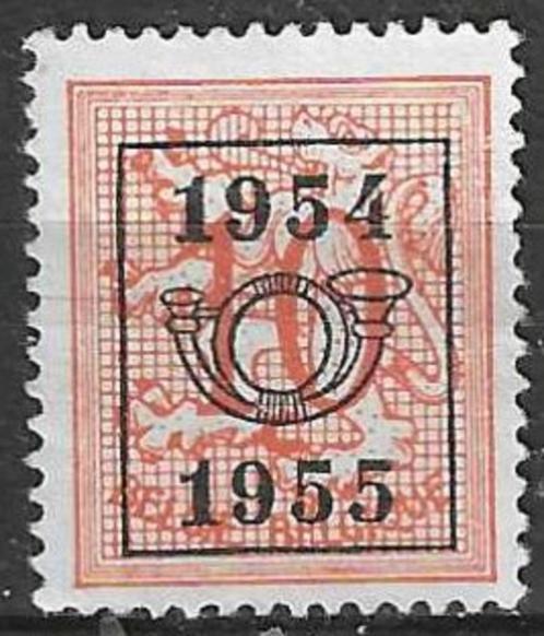 Belgie 1954/1955 - OBP 646pre - Opdruk E - 10 c. (ZG), Timbres & Monnaies, Timbres | Europe | Belgique, Non oblitéré, Envoi