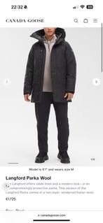 Nieuw Canada Goose Langford Parka wool maat S, Kleding | Heren, Ophalen, Maat 46 (S) of kleiner