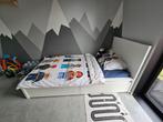 Eenpersoonsbed Malm Ikea, 90 cm, Modern, Eenpersoons, Wit
