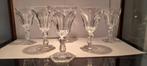 6 anciens verres du Val Saint Lambert, Antiquités & Art, Antiquités | Verre & Cristal, Enlèvement