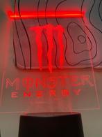 Monster energy lamp, Gebruikt, Verzenden